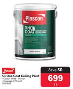 Plascon 5L One Coat Ceiling Paint