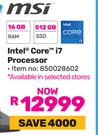 MSI Intel Core i7 Processor 850028602