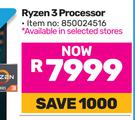 HP Ryzen 3 Processor 850024516