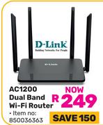 D-Link AC1200 Dual Band Wi-Fi Router 850036363