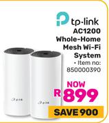 Tp-Link AC1200 Whole-Home Mesh Wi-Fi System 850000390