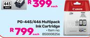 Canon PG-445/446 Multipacl Ink Cartridge 850008256-Each