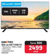Sinotec 100cm (40") FHD TV