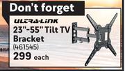 Ultra Link 23"-55" Tilt TV Bracket