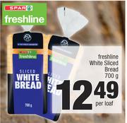Freshline White Sliced Bread-700g Per Loaf