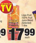 Liqui-Fruit 100% Fruit Juice Blend (Selected)-1Ltr