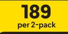Knife Range Per 2 pack