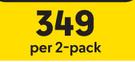Knife Range Per 2 pack