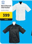 Short Sleeved Chef Jacket-Each