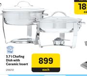 3.7L Chafing Dish With Ceramic Insert