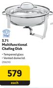 3.7L Multifunctional Chafing Dish