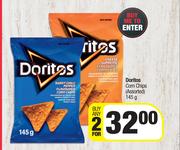 Doritos Corn Chips Assorted-For 2 x 145g