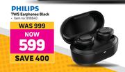 Philips TWS Earphones Black