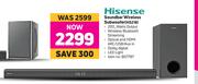 Hisense Soundbar Wireless Subwoofer HS218