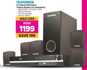 Telefunken 5.1 Channel DVD Home Theatre System THT-6000HDMIA