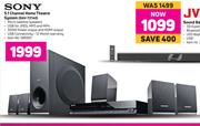 Sony 5.1 Channel Home Theatre System DAV-TZ140