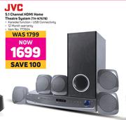 JVC 5.1 Channel HDMI Home Theatre System TH-N767B