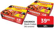 Knorrox Stock Cubes (All Variants)-48's