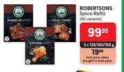 Robertsons Spice Refill (All Variants)-5 x 128/160/168g