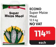 Econo Super Maize Meal-12.5Kg Each