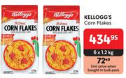 Kellogg's Corn Flakes-6 x 1.2Kg