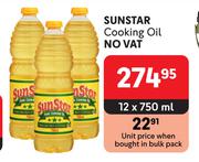 Sunstar Cooking Oil-12 x 750ml