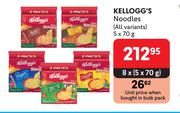 Kellogg's Noodles (All Variants)-8 x 5 x 70g