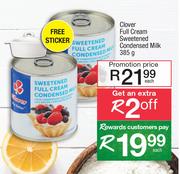 Clover Full Cream Sweetened Condensed Milk-385g