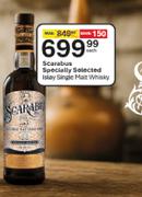 Scarabus Specially Selected Islay Single Malt Whisky-Each