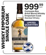 Compass Box Artist Blend Whisky Emporium Cask Blended Whisky-Each
