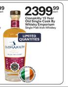 Clonakitty 15 Year Old Single Cask By Whisky Emporium Single Malt Irish Whisky-Each