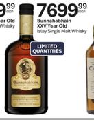 Bunnahabhain XXV Year Old Islay Single Malt Whisky-Each