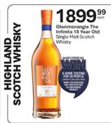 Glenmorangie The Infinita 18 Year Old Single Malt Scotch Whisky-Each