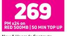 2 x Vivo Y11 4G Smartphone-On Red 500MB / 50 Min Top Up + On Promo 65