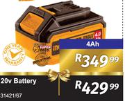 Ingco 20V Battery 31421/67