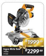 Ingco 1400W Mitre Saw 31322