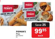 Pieman's Pies (All Variants)-6's Each