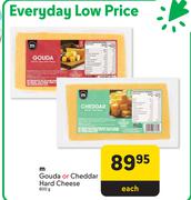 M Gouda Or Cheddar Hard Cheese-800g Each