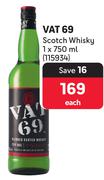 VAT69 Scotch Whisky-=750ml