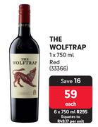 The Wolftrap Red-750ml