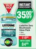 Listerine Zero Mouthwash Value Pack-1L