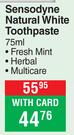 Sensodyne Natural White Toothpaste-75ml