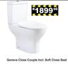 Geneva Close Couple Incl.Soft Close Seat