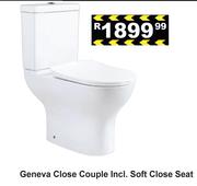 Geneva Close Couple Incl.Soft Close Seat
