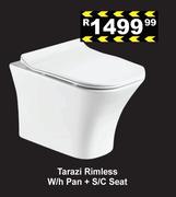 Tarazi Rimless W/h Pan + S/C Seat