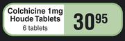 Colchicine 1mg Houde Tablets-6 Tablets