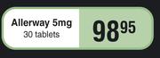 Allerway 5mg-30 Tablets
