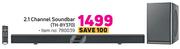 JVC 2.1 Channel Soundbar TH-BY370