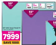 LG 50" (127cm) UHD Smart ThinQ TV