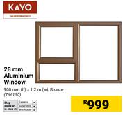 Kayo 28mm Aluminium Window